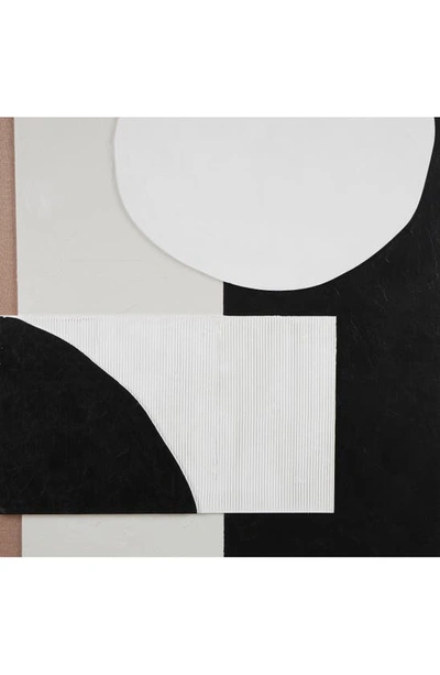 Vivian Lune Home Abstract Framed Wall Art In Brown