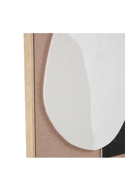 Vivian Lune Home Abstract Framed Wall Art In Brown