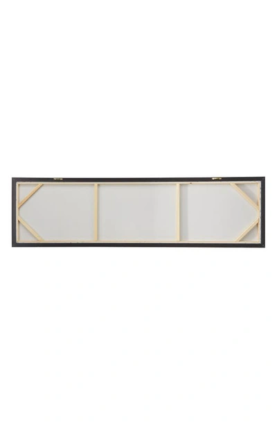 Willow Row Canvas Framed Wall Art In Gray