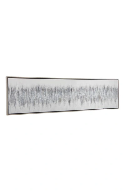 Shop Willow Row Canvas Framed Wall Art In Gray