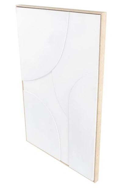 Ginger Birch Studio Framed Wall Art In White