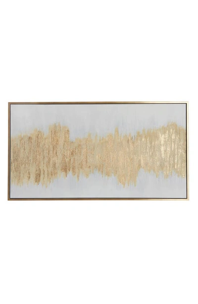 Shop Cosmo By Cosmopolitan Canvas Framed Wall Art In Gold