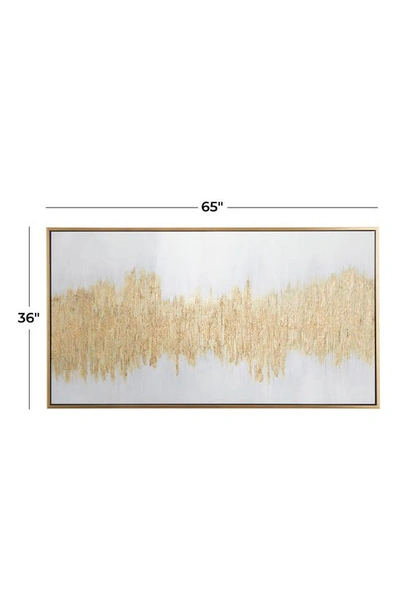 Cosmo By Cosmopolitan Canvas Framed Wall Art In Gold