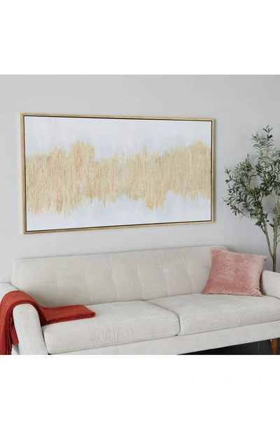 Cosmo By Cosmopolitan Canvas Framed Wall Art In Gold