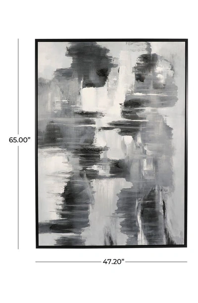 Vivian Lune Home Framed Canvas Wall Art In Black