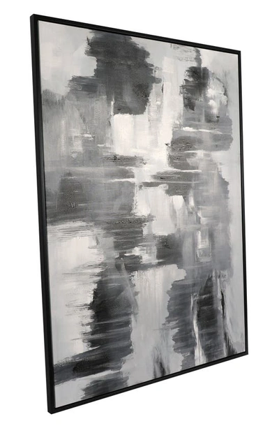 Vivian Lune Home Framed Canvas Wall Art In Black