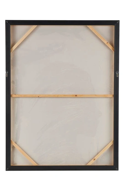 Willow Row Canvas Framed Wall Art In Brown