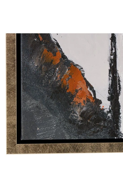 Willow Row Canvas Framed Wall Art In Brown