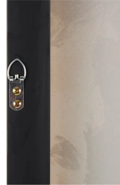 Willow Row Canvas Framed Wall Art In Brown