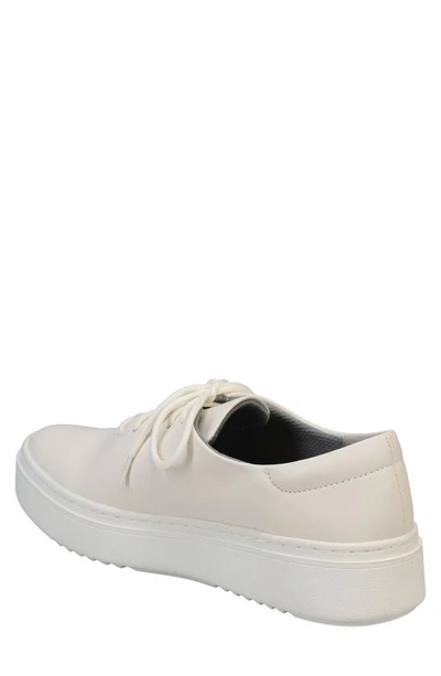 Shop Eileen Fisher Penni Platform Sneaker In White