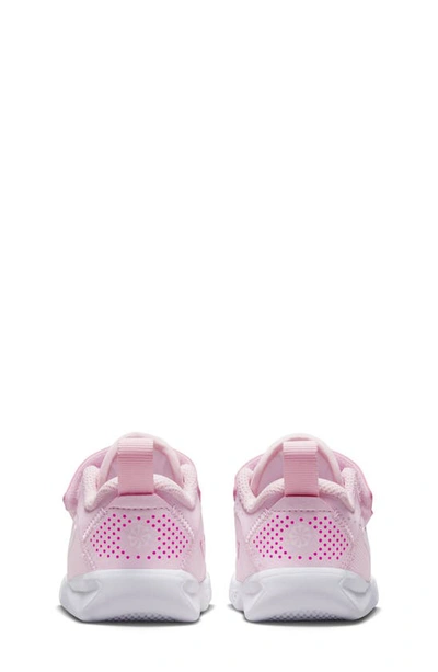 Shop Nike Kids' Omni Multi-court Sneaker In Pink Foam / White/ Hyper Pink