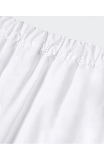 Shop Mango Cotton Pull-on Culottes In Off White