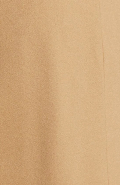 Fleurette Monroe Cashmere Belted Wrap Coat In Camel
