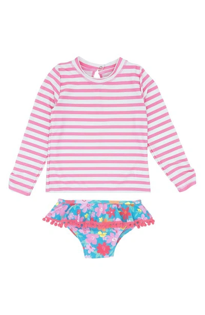 Shop Feather 4 Arrow Kids' Sandy Toes Two-piece Swimsuit In Prism Pink