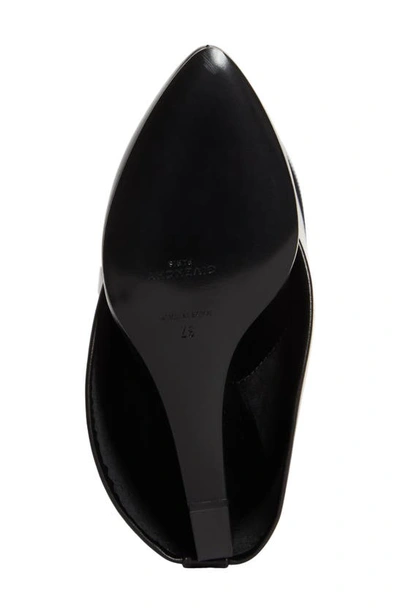 Givenchy Shark Lock Calf Leather Knee-high Boots In Black