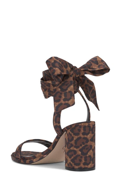 Jessica Simpson Cadith Ankle Wrap Sandal In Natural