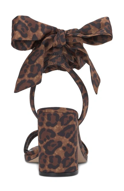 Jessica Simpson Cadith Ankle Wrap Sandal In Natural