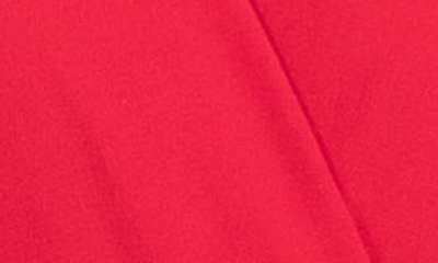 Julia Jordan Tie Waist Wide Leg Jumpsuit In Red