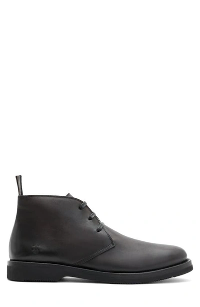 John Varvatos Varick Leather Chukka Boot In Black