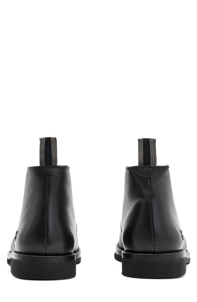 Shop John Varvatos Varick Leather Chukka Boot In Black