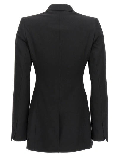 Shop Dries Van Noten 'bowy Tuxedo' Blazer In Black