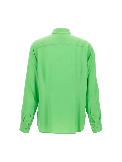 Shop Dries Van Noten 'chowy' Shirt In Green