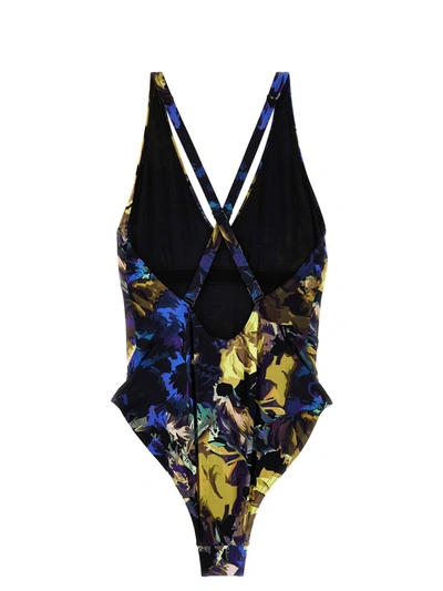 Shop Dries Van Noten 'goya' One-piece Swimsuit In Multicolor