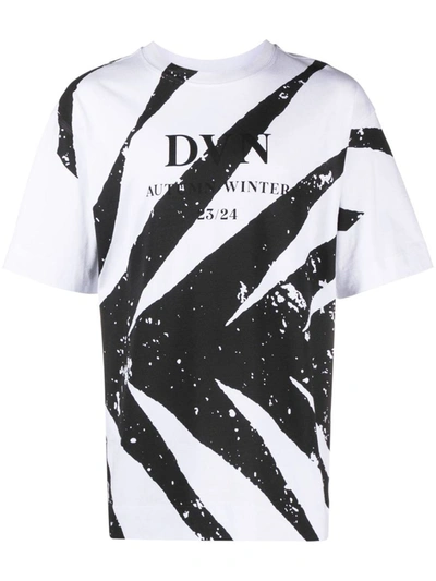 Shop Dries Van Noten T-shirt In White