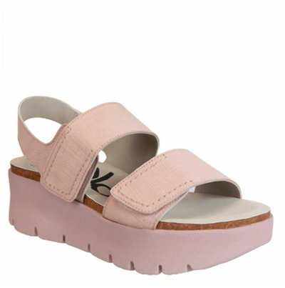 Shop Otbt Montane Sandal In Rosette In Pink