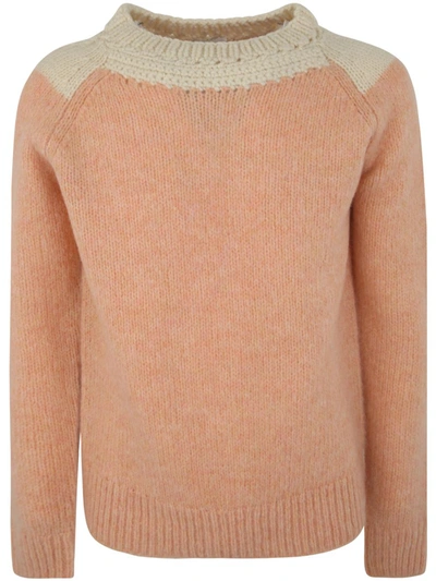 Shop Dries Van Noten 03620 Morgan 7710 Sweater Clothing In Yellow & Orange