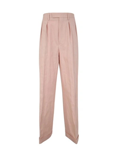 Shop Dries Van Noten Parnes Pants Clothing In Pink & Purple