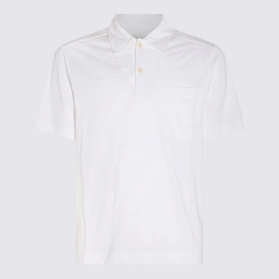 Shop Dries Van Noten White Cotton Polo Shirt