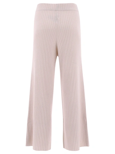 Shop Allude Ribbed Trousers