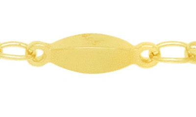 Sterling Forever Kenya Chain Link Necklace In Gold