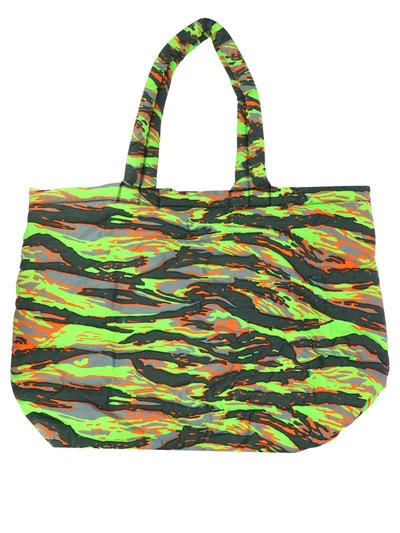 Shop Erl Camouflage Tote Bag