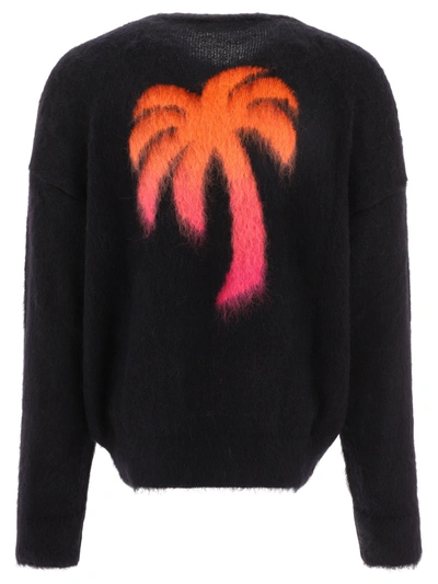 Shop Palm Angels The Palm Sweater