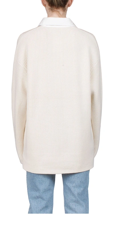 6397 Rugby Sweater In Ivory