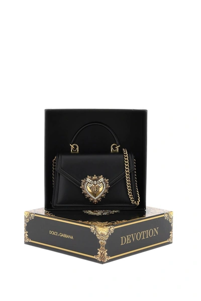 Shop Dolce & Gabbana Small Devotion Bag Women In Black