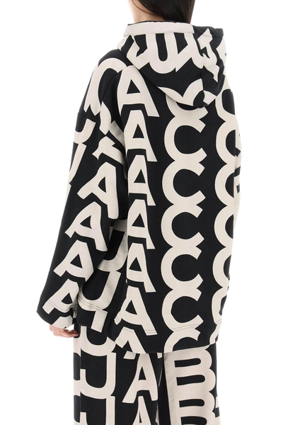 Shop Marc Jacobs Oversized Monogram Sweatshirt