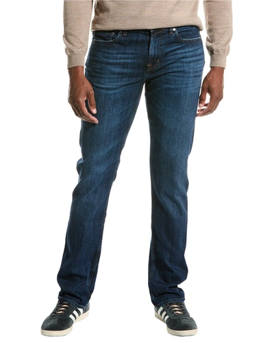 Shop 7 For All Mankind Slimmy Malibu Slim Straight Jean In Blue