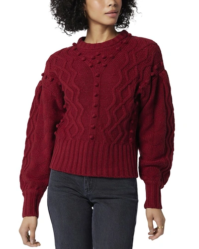 Shop Joie Astrid Wool Sweater In Red