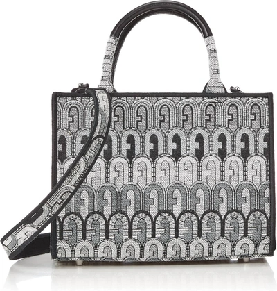 Shop Furla Women's Opportunity Mini Tote Toni Bag In Grigio In Grey
