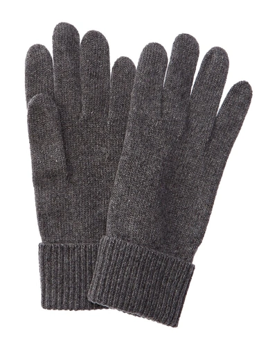 Portolano Cashmere Gloves In Grey