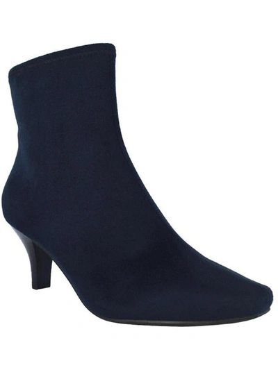 Shop Impo Naja Womens Kitten Heel Bootie Ankle Boots In Blue