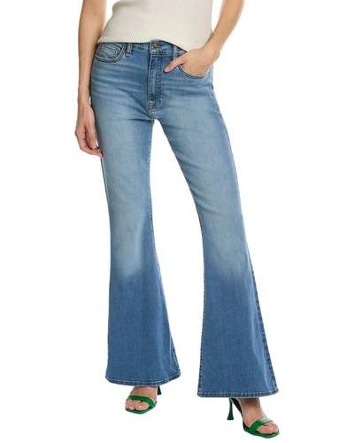 Shop Hudson Jeans Heidi Hanna High-rise Flare Jean In Blue
