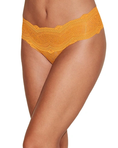 Shop Cosabella Forte Comfie Thong In Yellow