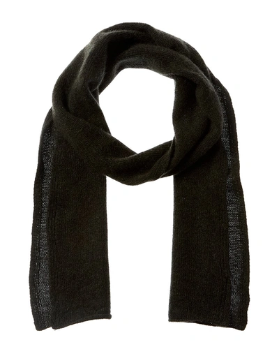 Shop Portolano Cashmere Scarf In Green