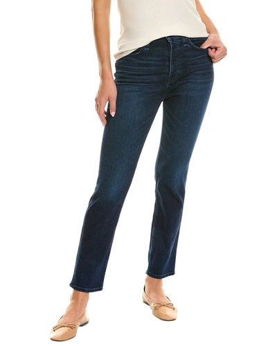 Shop Hudson Jeans Holly Reason High-rise Straight Ankle Jean In Blue