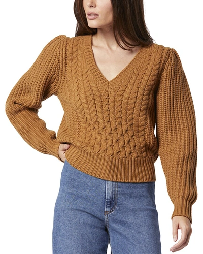 Shop Joie Menara Wool Sweater In Brown