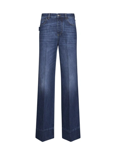 Shop Bottega Veneta Jeans In Mid Blue